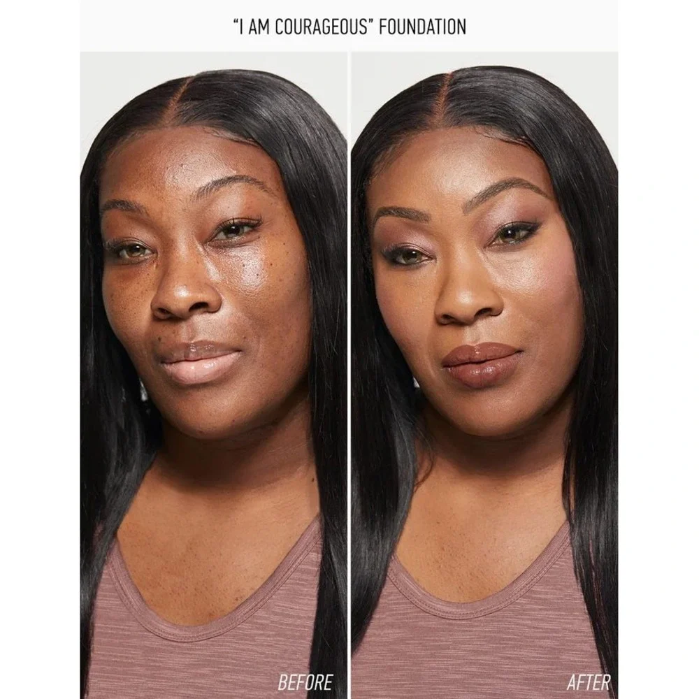 RealHer I Am Courageous Power Wear Probiotic Foundation Blue Light Tech 35ml NEW